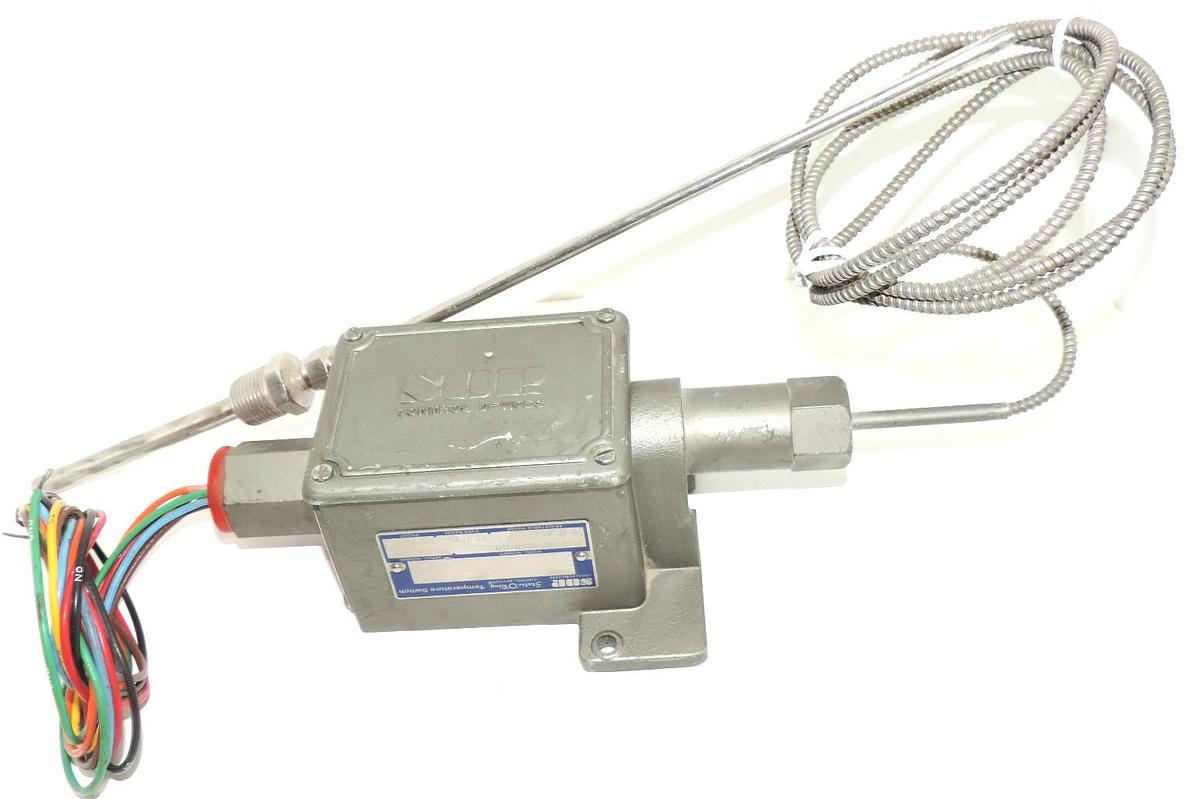 Used STATIC-O-RING SOR 500-123B TEMPERATURE SWITCH 203BA-EB125-U9-C7A-TTYY