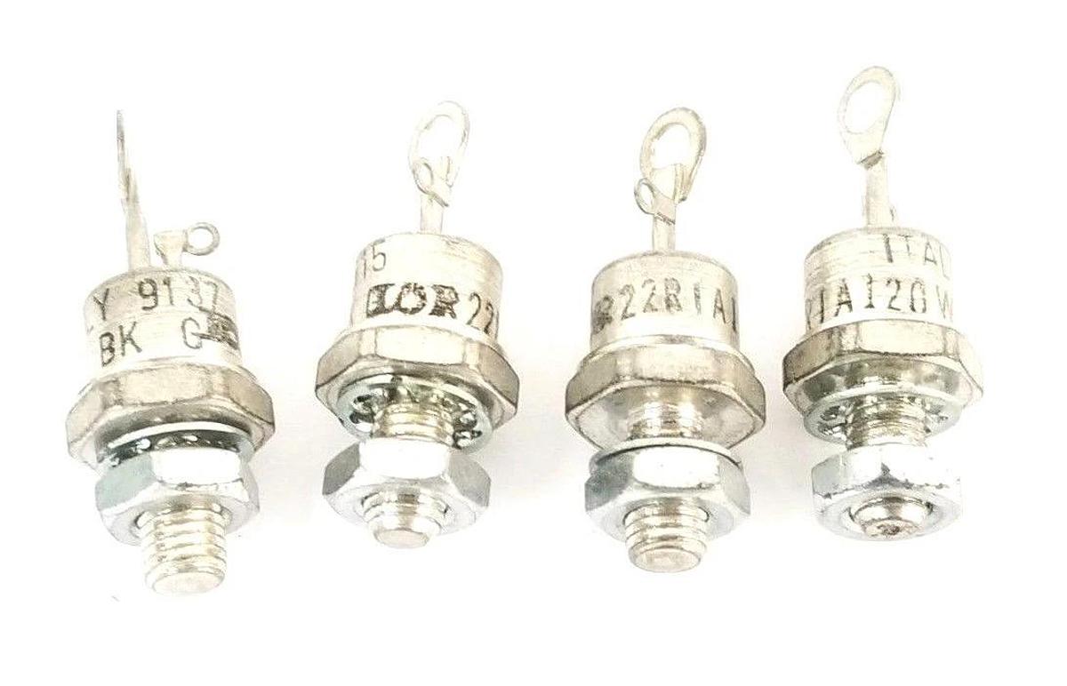 Used LOT OF 4 VISHAY 22RIA120-W-BK SCR THYRISTORS 22RIA120