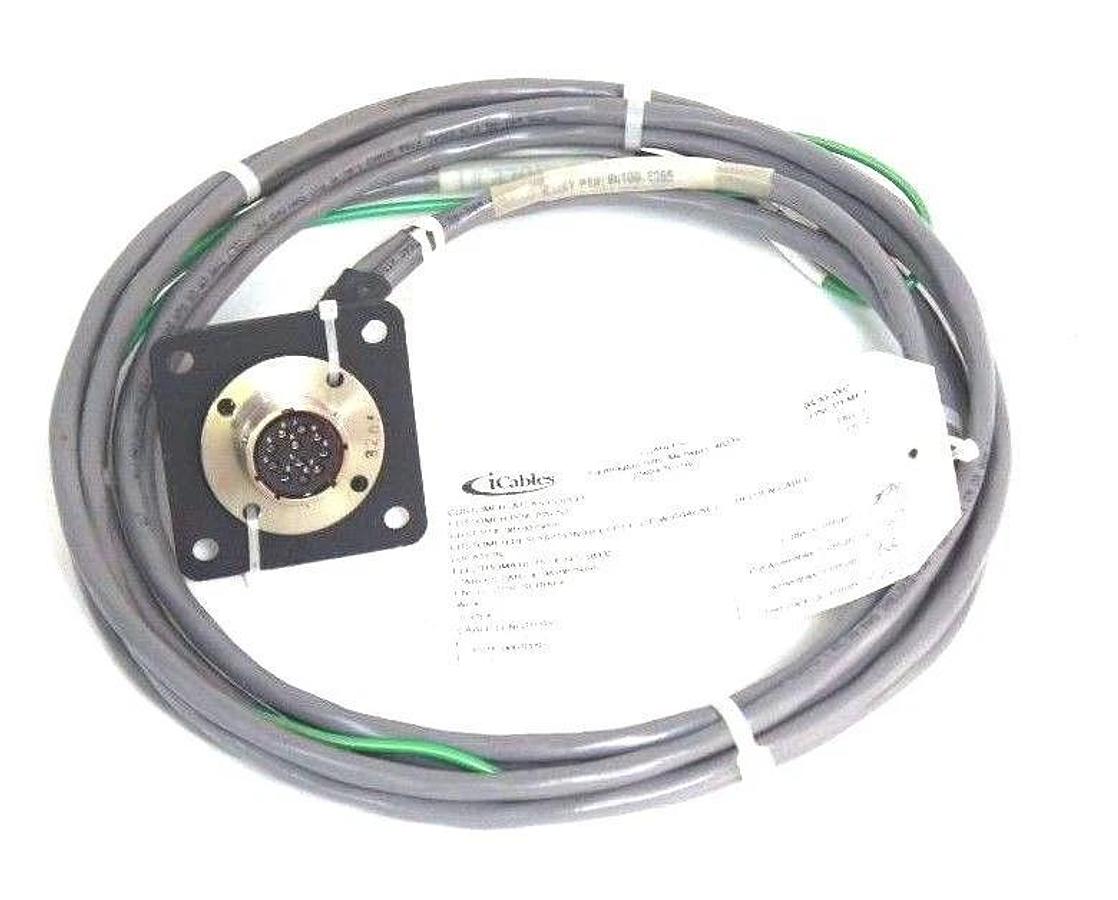 Used NEW ATLAS COPCO 9810075055 CABLE ASSEMBLY W/ RECEPTACLE F 11P