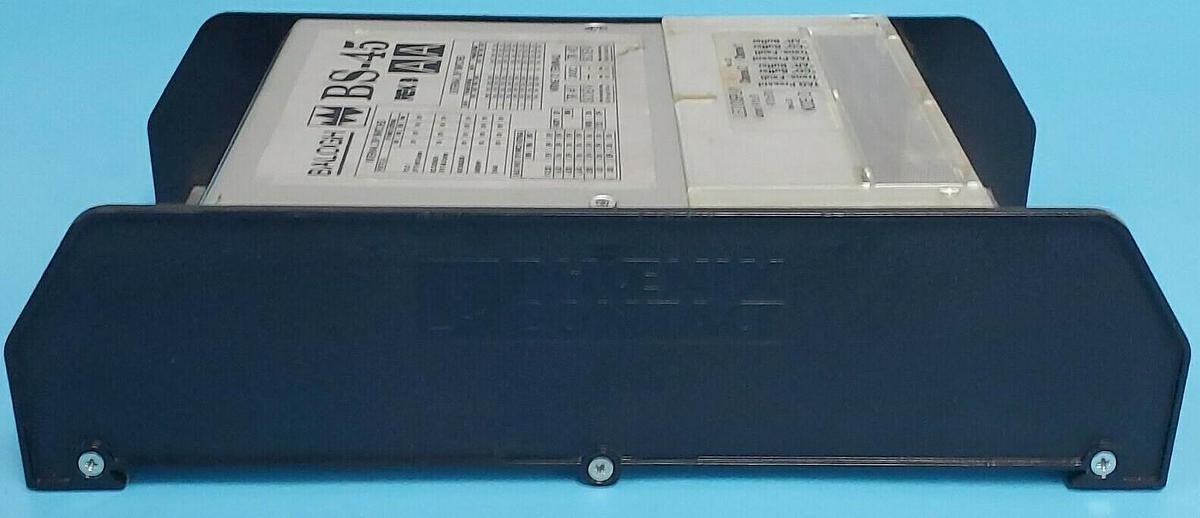 Used BALOGH BS-45AA SERIAL CONTROL UNIT REV. B HOUSING ASSEMBLY BS45AA