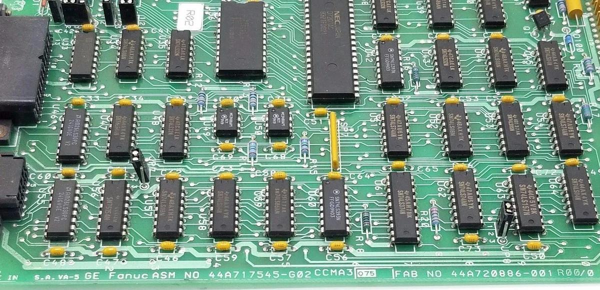 Used GE FANUC IC600CB536M COM TYPE 2 MODULE ASM. NO. 44A717545-G02