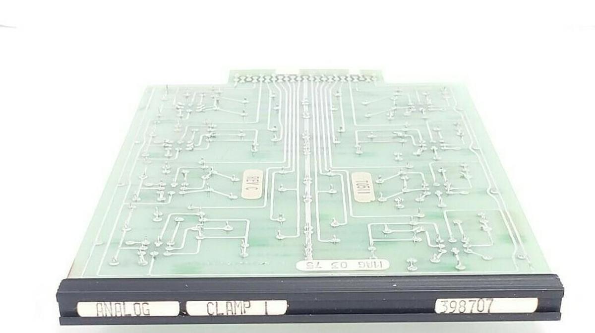Used NEW WESTINGHOUSE / HAGAN 398707 ANALOG CLAMP BOARD 398704-2-C REV. C