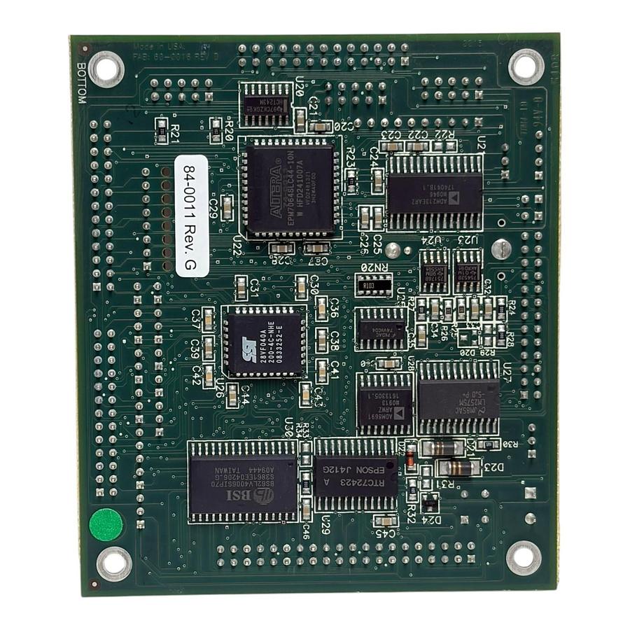 Used JK Microsystems 84-0011 Rev G Intel i386 EX Embedded Processor Board