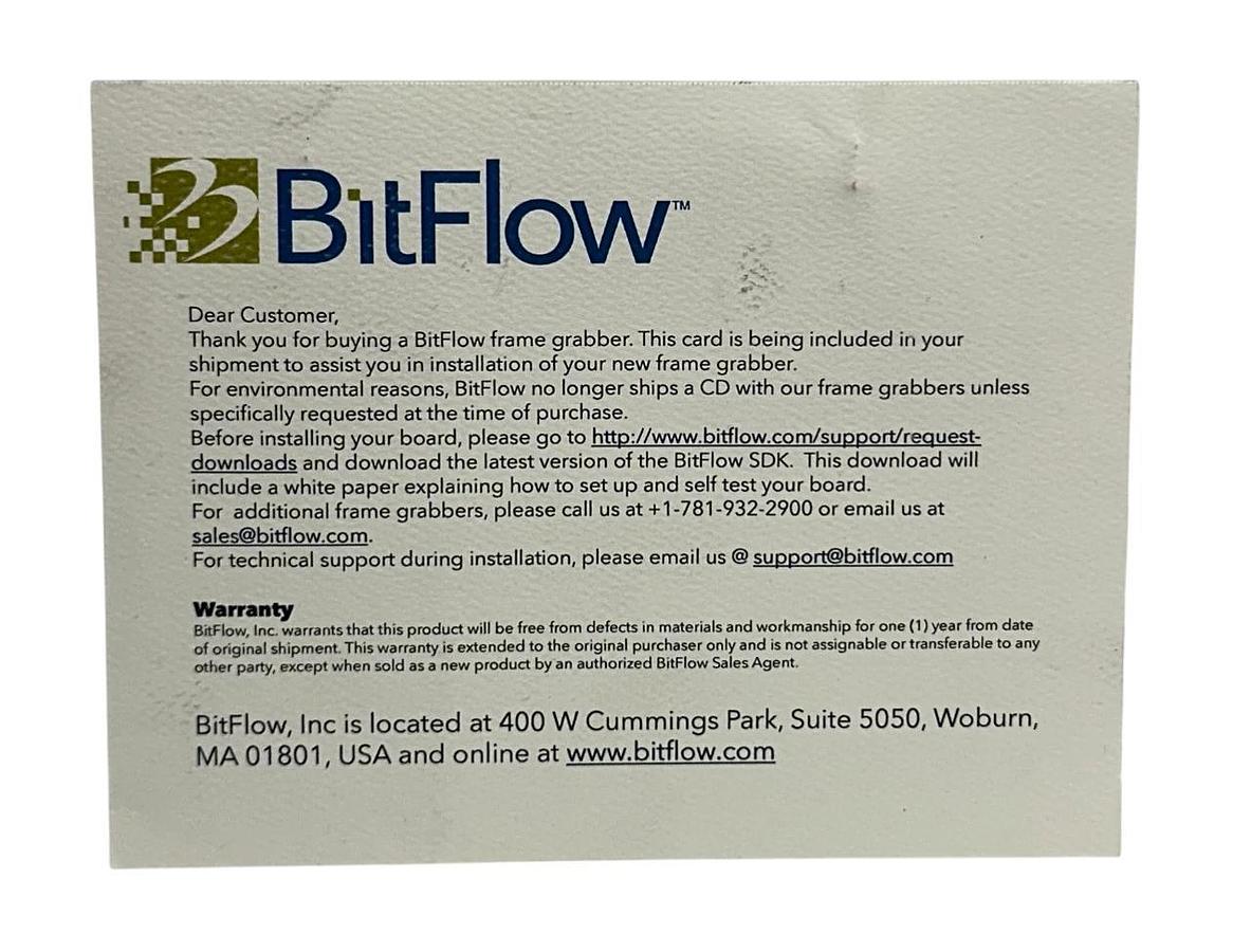BitFlow NEO-3.8-07485-CLD / NEO3807485CLD FRAME GRABBER CARD NSNP