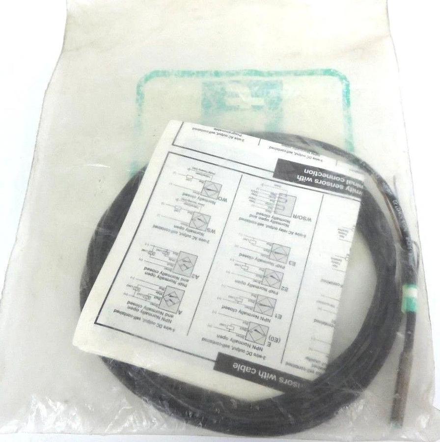 Used NEW PEPPERL + FUCHS NJ0.8-5GM27-E2 PROXIMITY SWITCH .8MM RANGE 10-30VDC, 19637