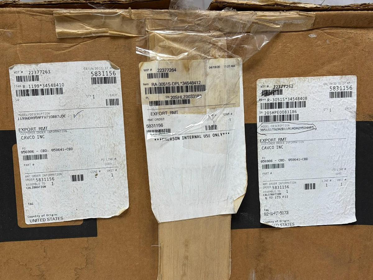 Used Rosemount 3051S Pressure Transmitter 3051S1TG3A2B11A1ADA2M5Q4HR5 1199WDA95A