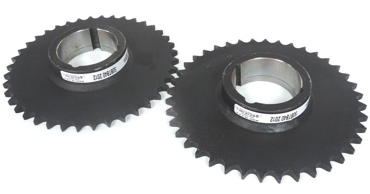 Used LOT OF 2 NEW MARTIN 50BTB40 2012 SPROCKETS 50BTB402012