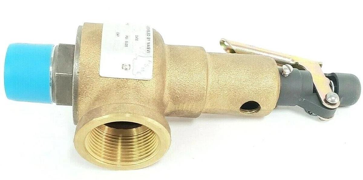 NIB KUNKLE 6030FEM01 RELIEF VALVE, 6030FEM01-LM, 6030FEM01-125, 125PSI, 1"