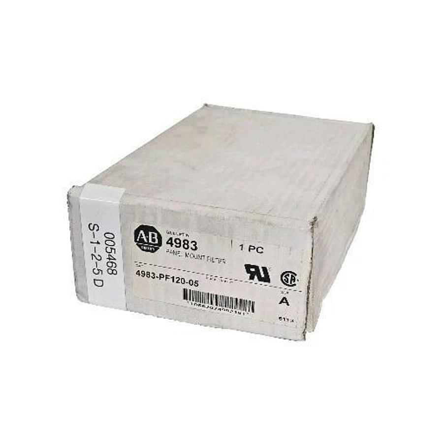 NIB ALLEN BRADLEY 4983-PF120-05 PANEL MOUNT FILTER 4983PF12005 SER. A