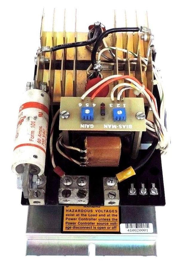 Used HALMAR LZF1-4840 POWER CONTROLLER 480V, 40A, 500OHMS, 50/60HZ, LZF14840