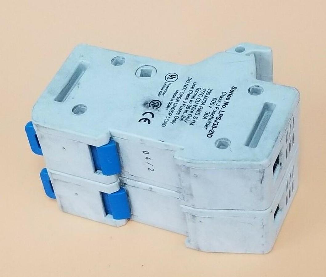 Used LITTELFUSE LPSJ30-2ID POWR-SAFE FUSE HOLDER LPSJ 600V 30A LPSJ302ID