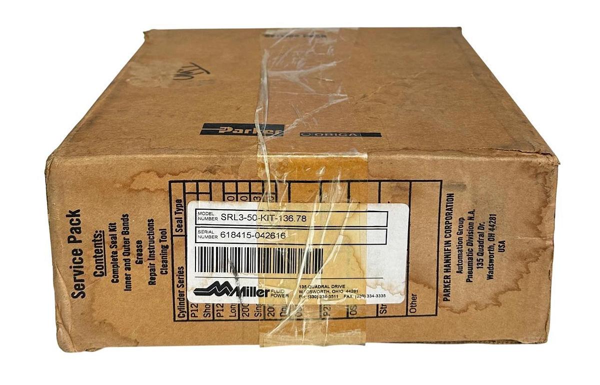 PARKER HANNIFIN MILLER SRL3-50-KIT-136.78 / SRL350KIT13678 OEM SEAL KIT NSMP