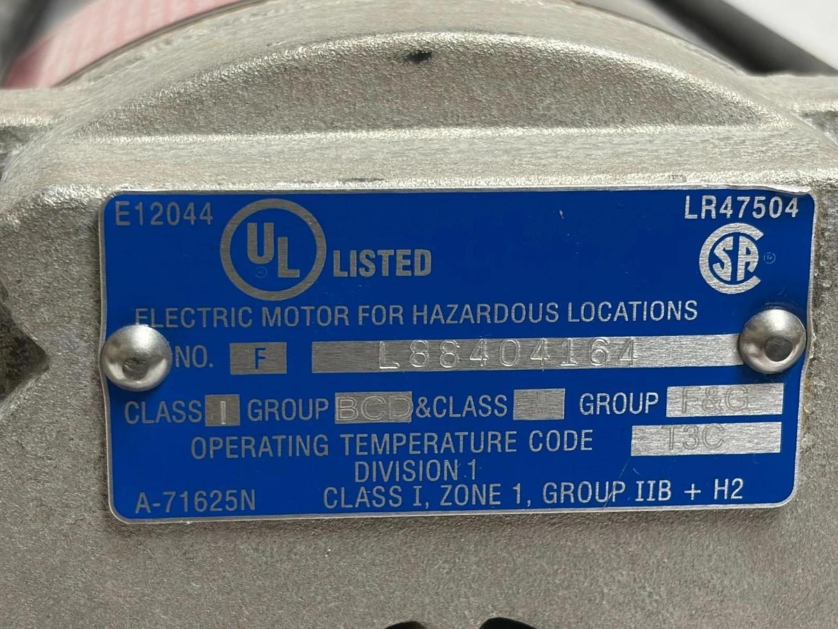 Marathon Electric 5KC36PNB429MN Explosion Proof Motor 1/6 HP 1725 RPM 115/230V