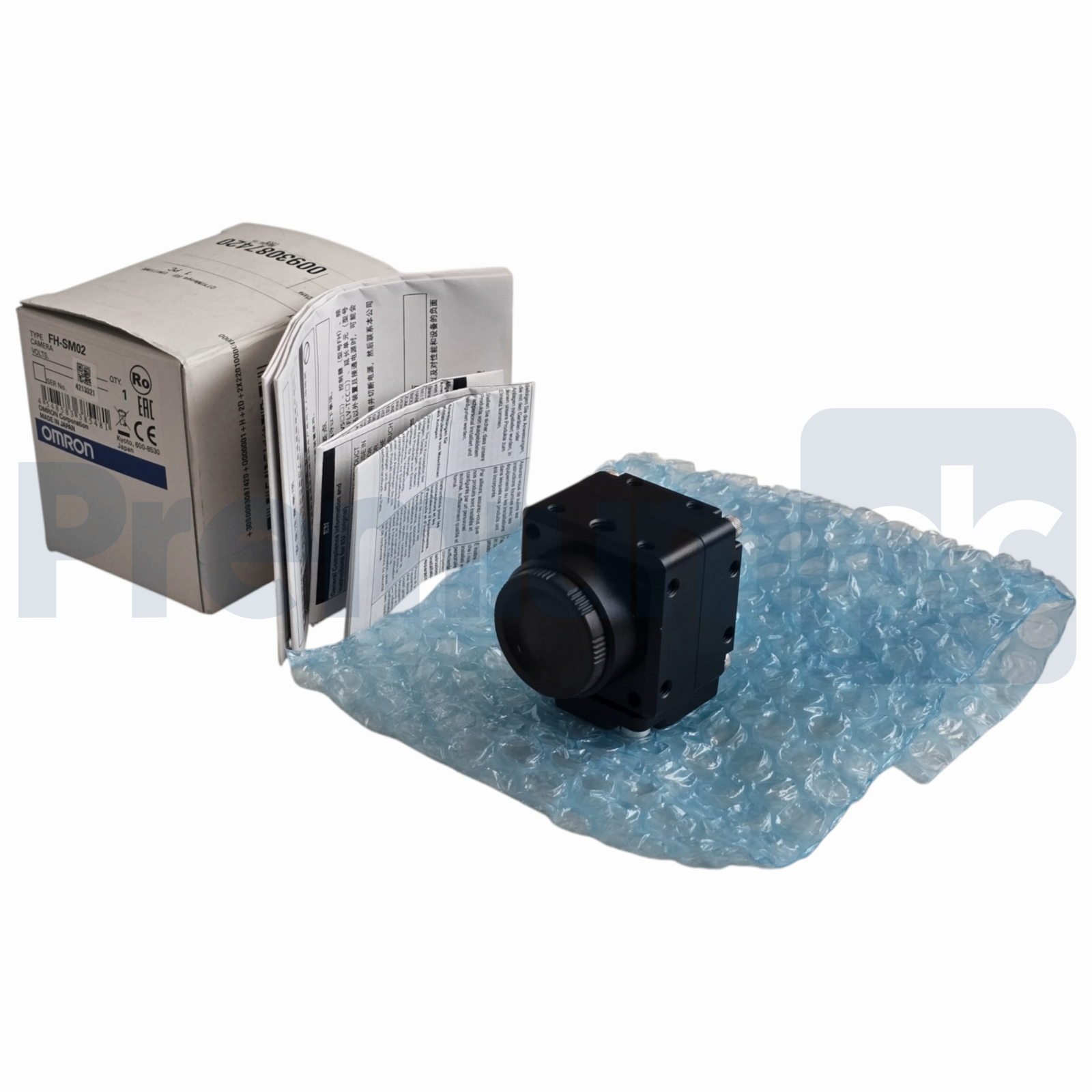 Used Omron FH-SM02 | FHSM02 FH Vision System Camera 2.0MP CMOS Monochrome 219fps NSMP
