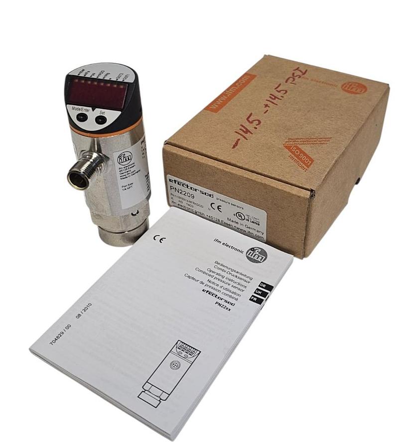Used NEW IFM PN-1-1BRBN14-MFRKG/US/ /V PRESSURE SENSOR PN2209 IO-LINK NSMP