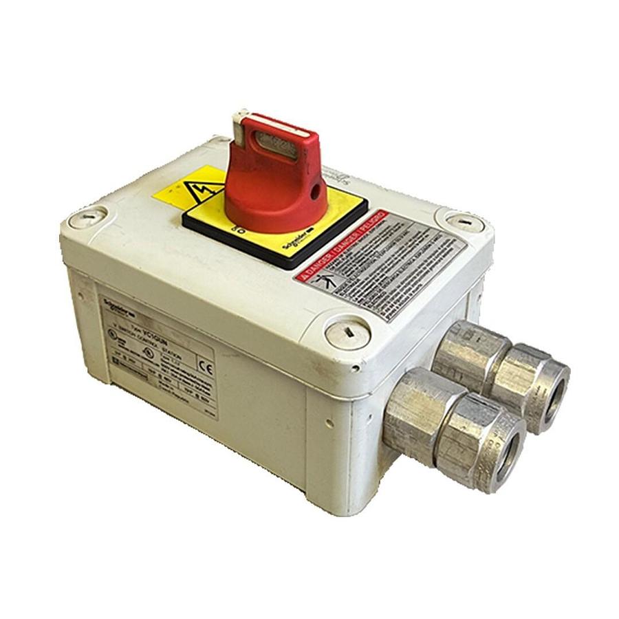 Used TELEMECANIQUE SCHNEIDER ELECTRIC VC1GUN V-SWITCH CONTROL STATION 3PH
