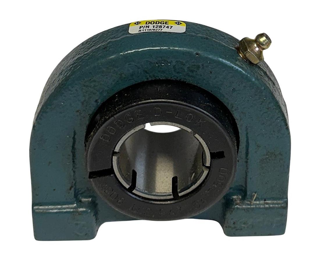 Used DODGE TB-DL-104S / 128747 PILLOW BLOCK BEARING D-LOK 1-1/4'' 206 SERIES NSMP