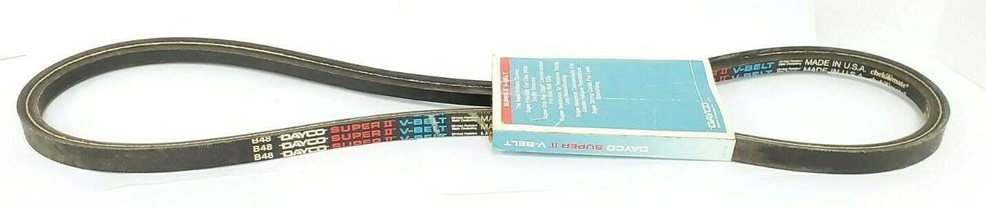 Used NEW DAYCO B48 SUPER II V-BELT I6C1295, 21/32X51''