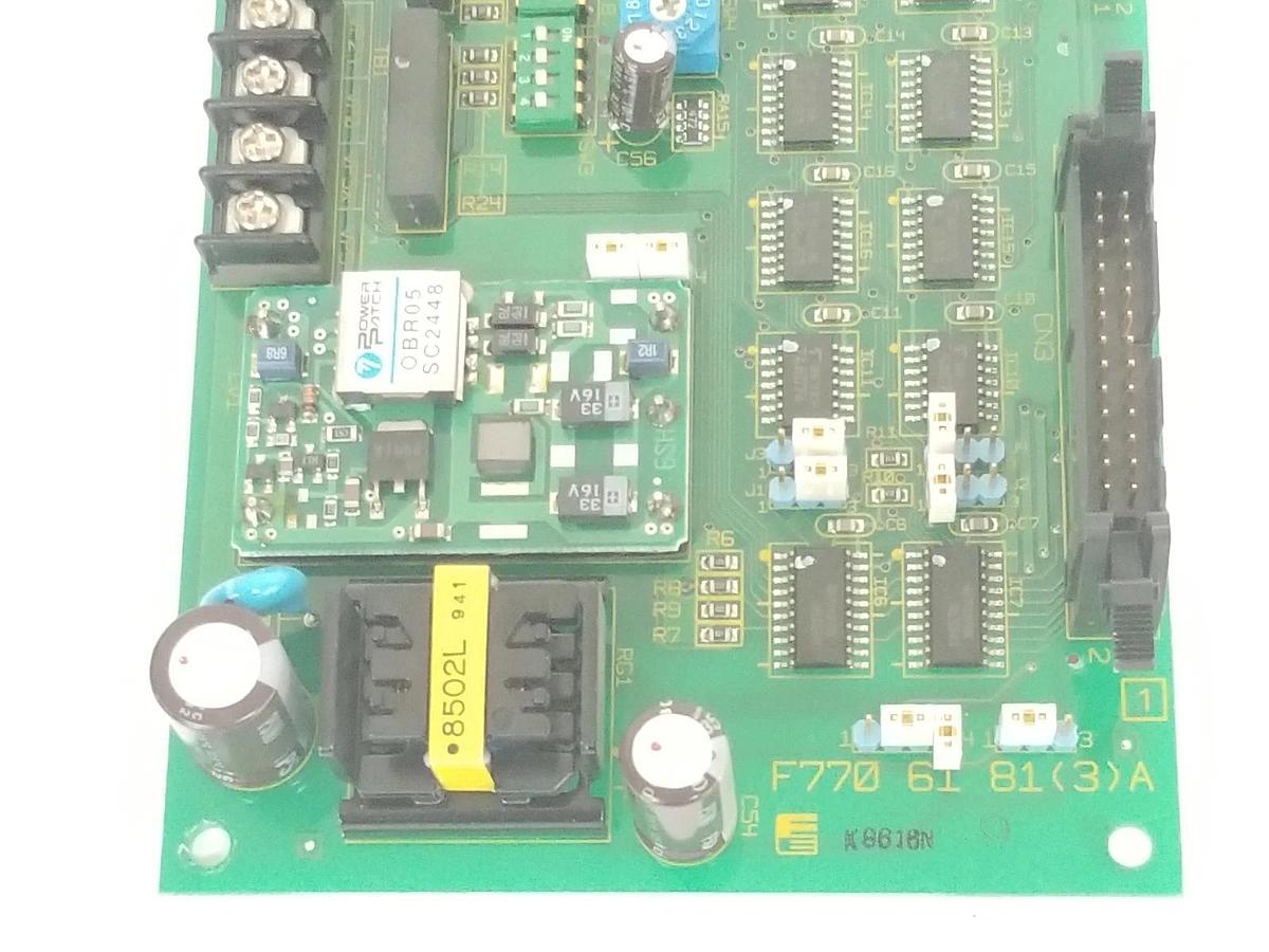 Used FUJI ELECTRIC F770-61-81 PC BOARD F7706181