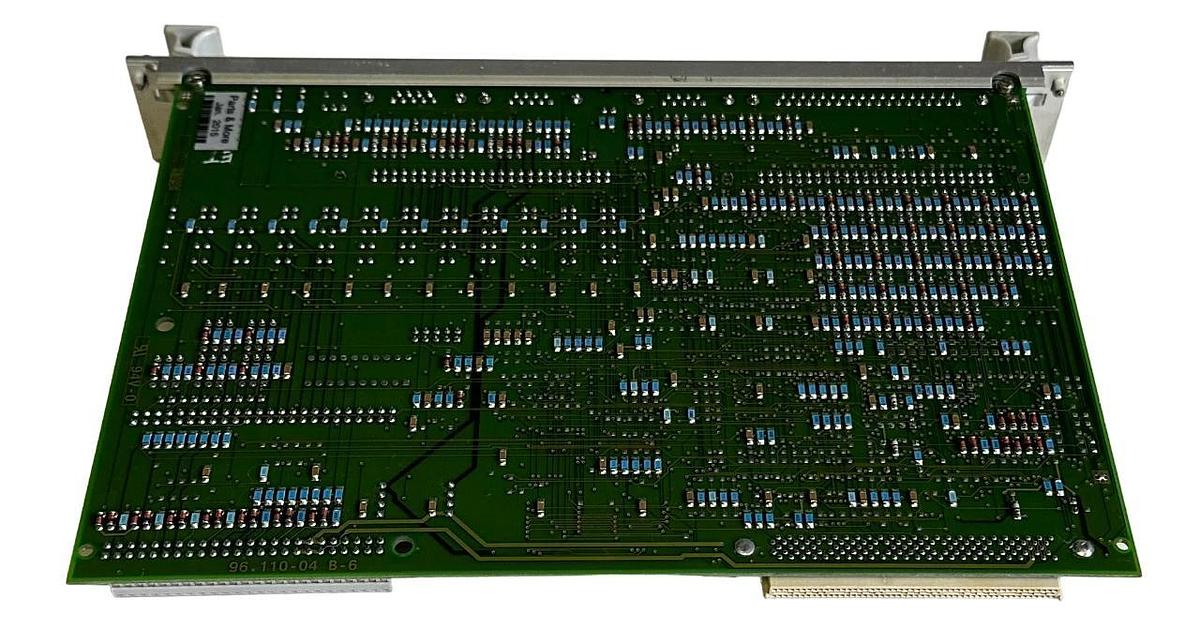 Used SIEMENS INTERMAS 6.110.4957911.03 / 04957911 NHESM CONTROL BOARD 96.110-04 B-6