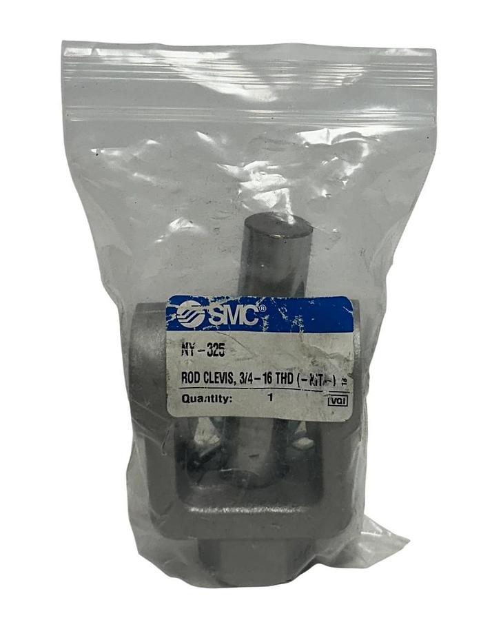 2 SMC NY-325 / NY325 ROD CLEVISES 3/4-16 THD (KIT) OEM 3/4'' NSMP