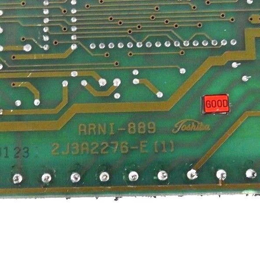 Used TOSHIBA ARNI-889E CONTROL BOARD 2J3A2276-E, 2N3A2276-E, ARNI-889