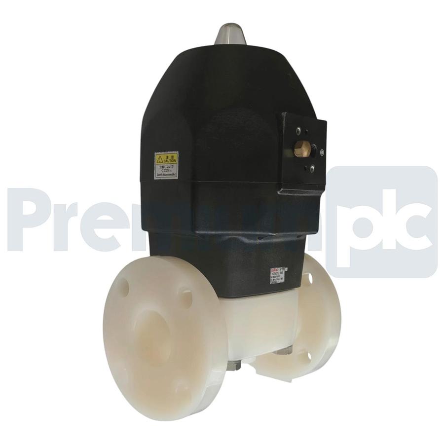 Asahi AV Type 14 Pneumatic Actuated Diaphragm Valve PTFE 2" A14NGUEFA050 NSMP