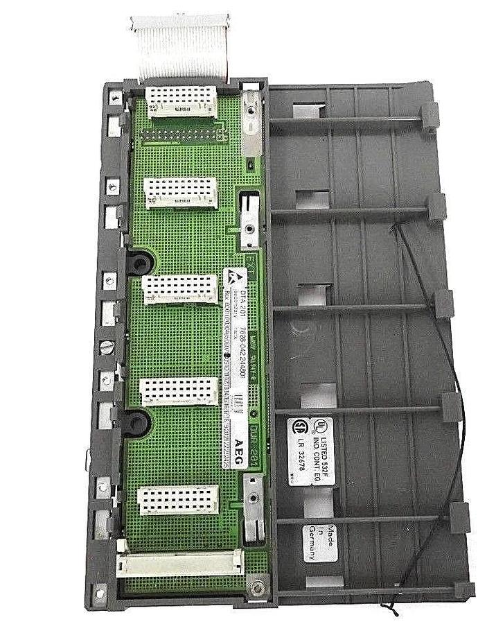 Used AEG MODICON DTA 201 7628-042.244801 SECONDARY RACK 5-SLOT REV. 08