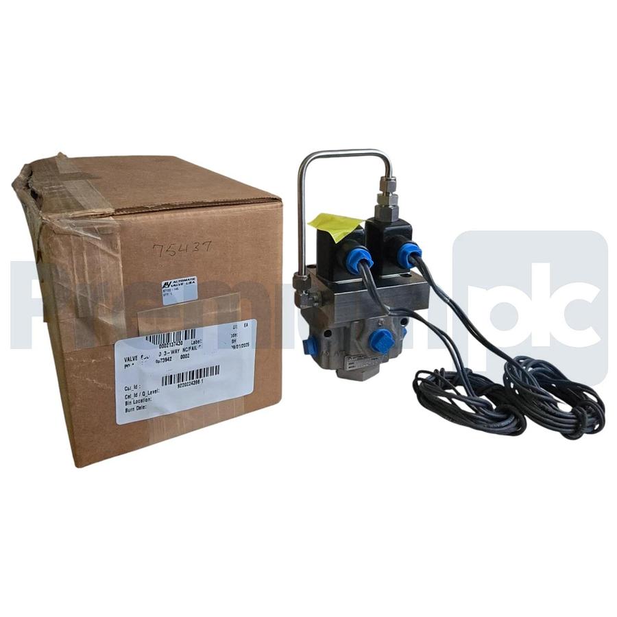 Automatic Valve AVCO B7122-145 Solenoid Valve 150PSIG w/2x 6910-010 Coils NSMP