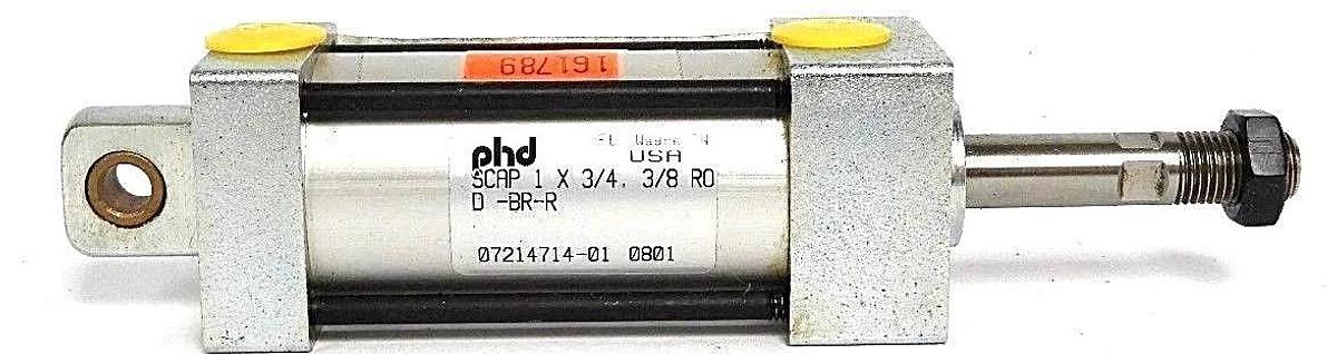 NEW PHD SCAP 1 X 3/4, 3/8 ROD -BR-R CYLINDER 07214714-01
