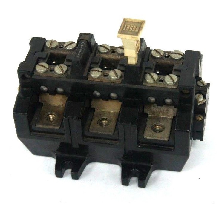 Used ALLEN BRADLEY 592-D0V16 OVERLOAD RELAY SER.A, 120-600 VAC, NEMA A600, 592D0V16