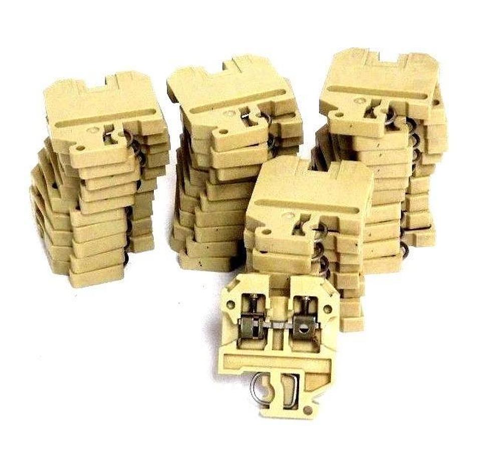 LOT OF 39 NEW WEIDMULLER SAK 2.5 TERMINAL BLOCKS