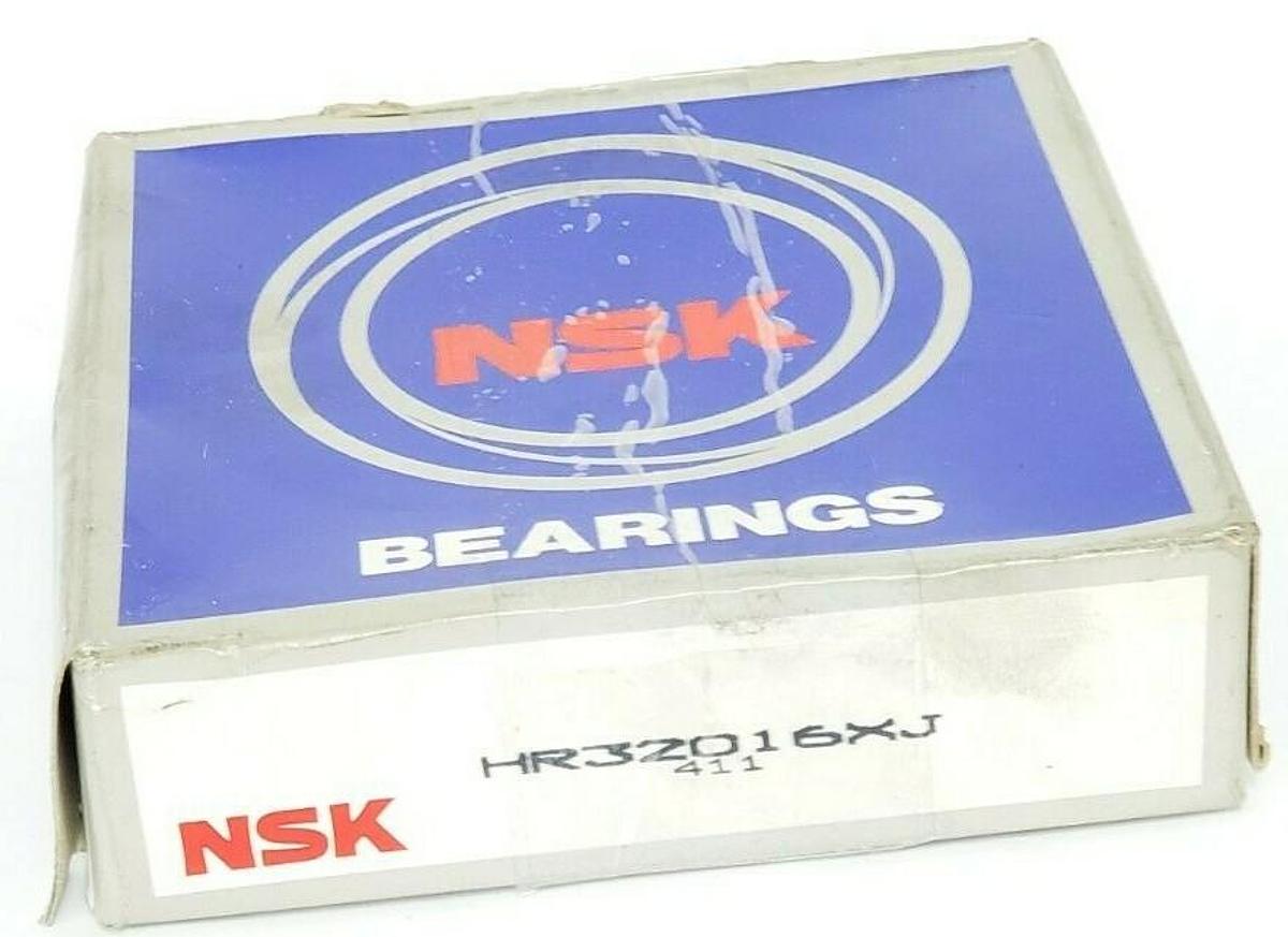 Used NIB NSK HR32016XJ TAPERED ROLLER BEARING