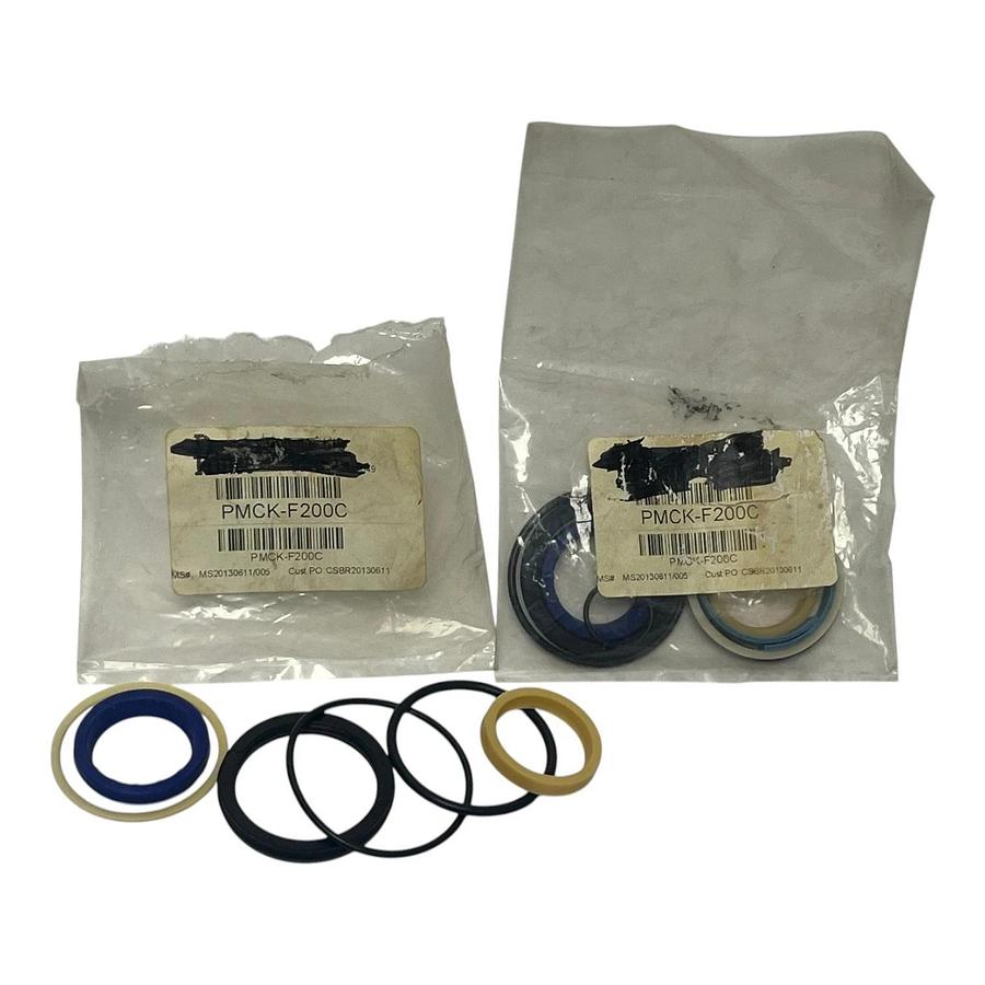 Prince PMCK-F200C Wolverine Hydraulic Cylinder Seal Repair Kit 2-Pack 1 Sealed