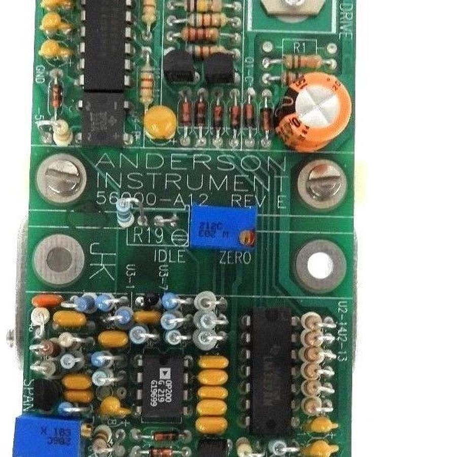 Used ANDERSON INSTRUMENT 56000-A12 SERVO MOTOR DRIVE REV. E W/ BOURNS 3541H-103