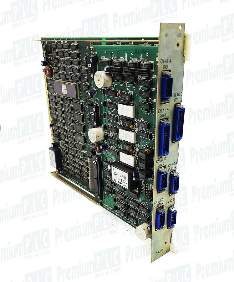 Used OKUMA OPUS5000 E4809-045-039 AXIS BOARD CPU MEMORY W/ E4809-045-040 AXIS CARD