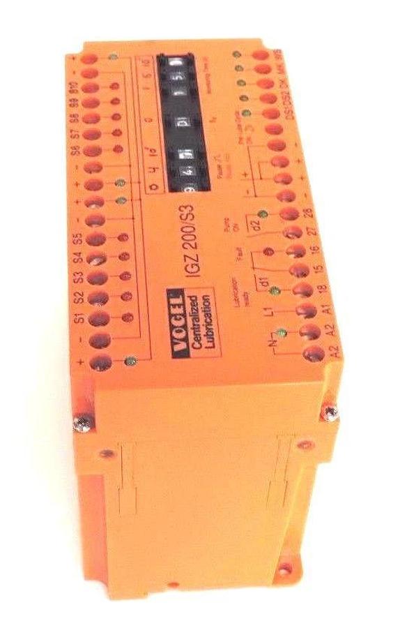 Refurbished VOGEL IGZ 200/S3 LUBRICATION TIMER MODULE 19312482, 110/120V, 50/60HZ, IGZ200S3
