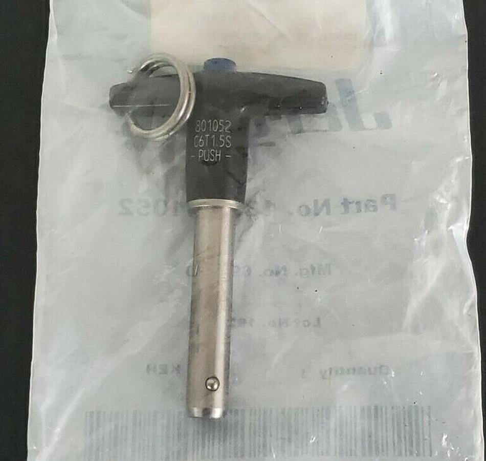 NEW JERGENS 135-801052 T-HANDLE BALL LOCK PIN 3/8" X 1-1/2" 801052 697830