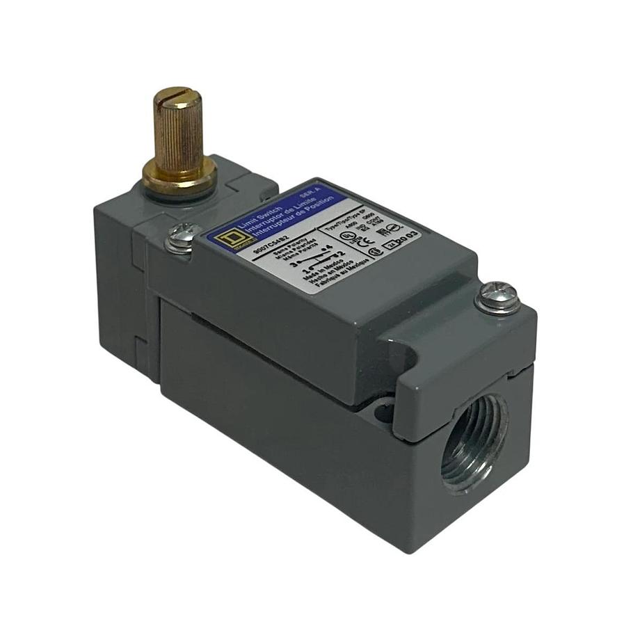 SQUARE D 9007C54B2 /A PLUG-IN LIMIT SWITCH ROTARY ACTUATOR 10A 600V NSMP