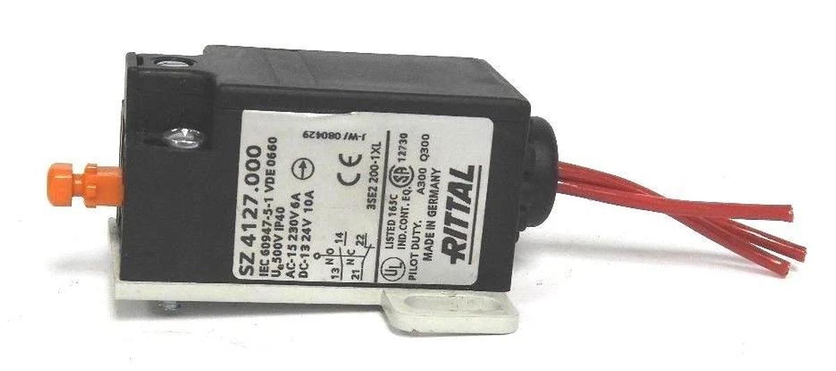 Used RITTAL SZ 4127.000 DOOR SWITCH WITH BRACKET SZ4127000