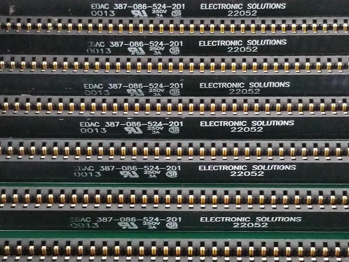 Used ELECTRONIC SOLUTONS SBC757 SLOT RACK REV. C SBC757MBD REV. F 07-0000489
