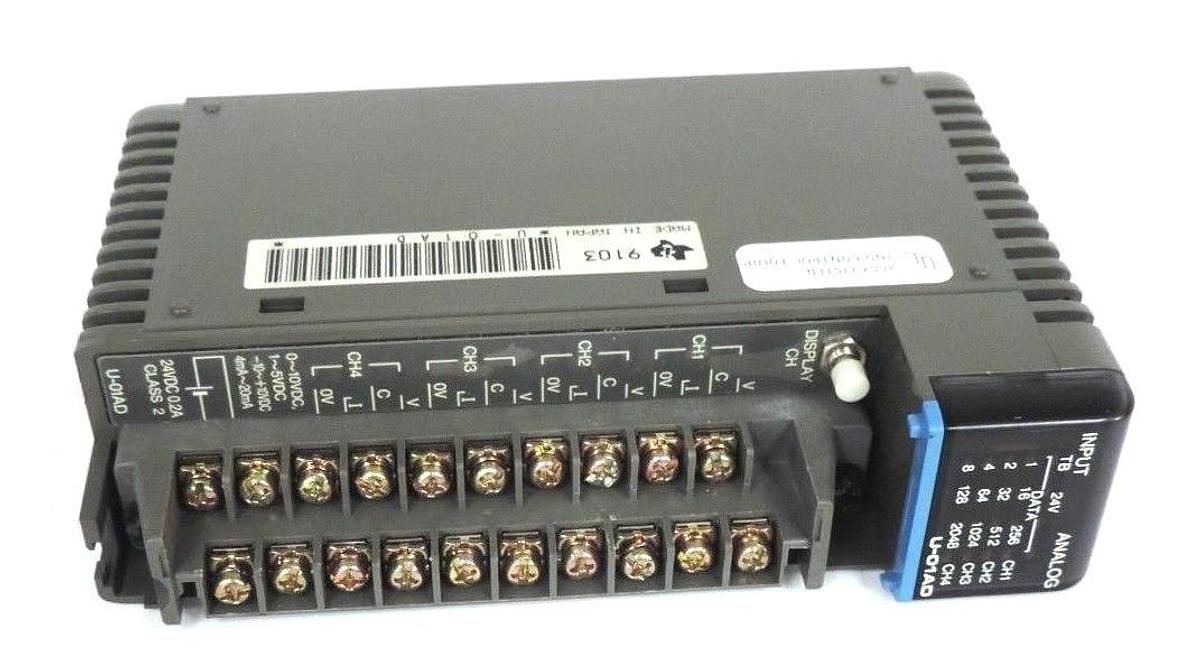 Used SIEMENS U-01AD OUTPUT MODULE ANALOG 4POINT U01AD