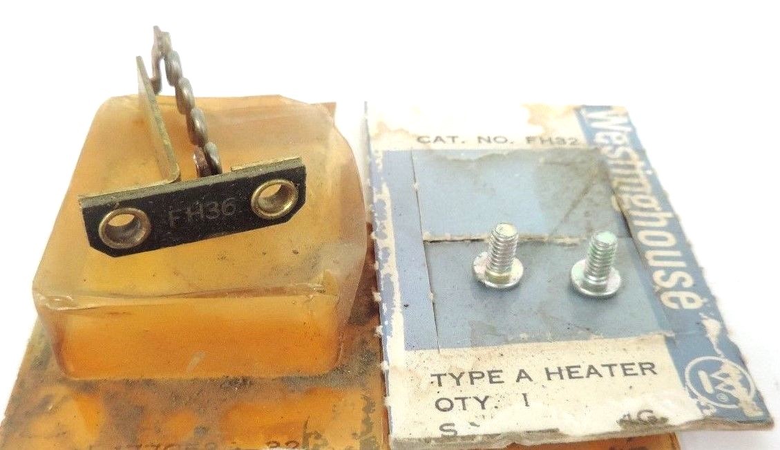 Used NEW WESTINGHOUSE FH32 TYPE A HEATER ELEMENT