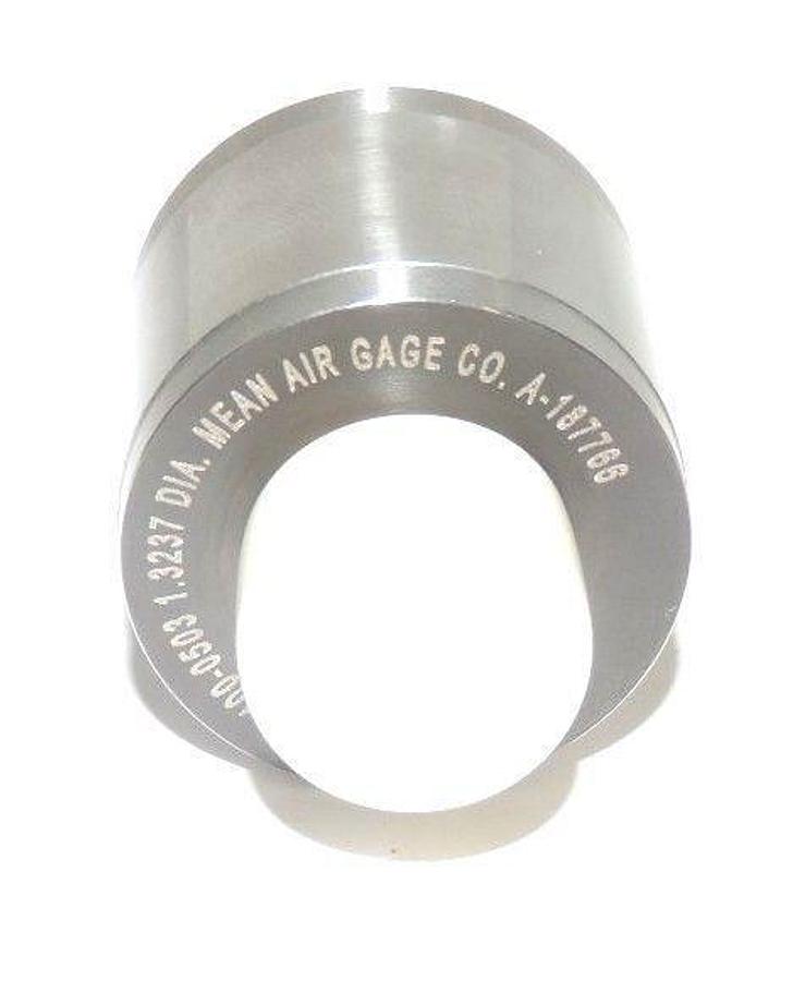 Used NEW MEAN AIR GAGE CO. 68025163-G13 PLUG GAGE 94-400-0503 1.3237 DIA. A-187766