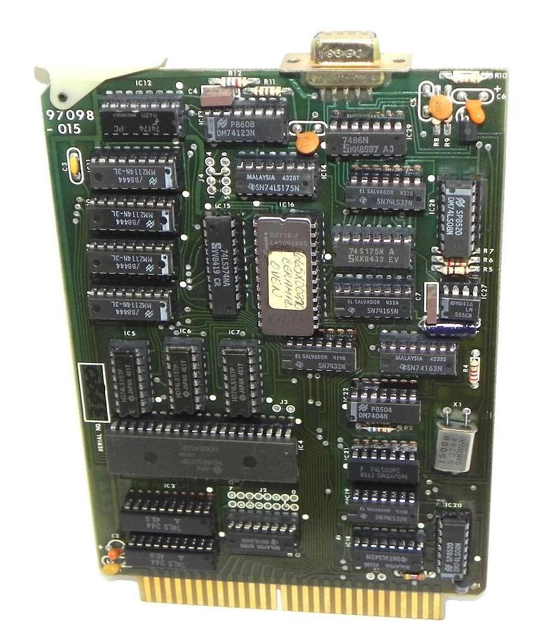 Used GD CALIFORNIA INC PROLOG 97098-015 PC COMPUTER BOARD 97098015