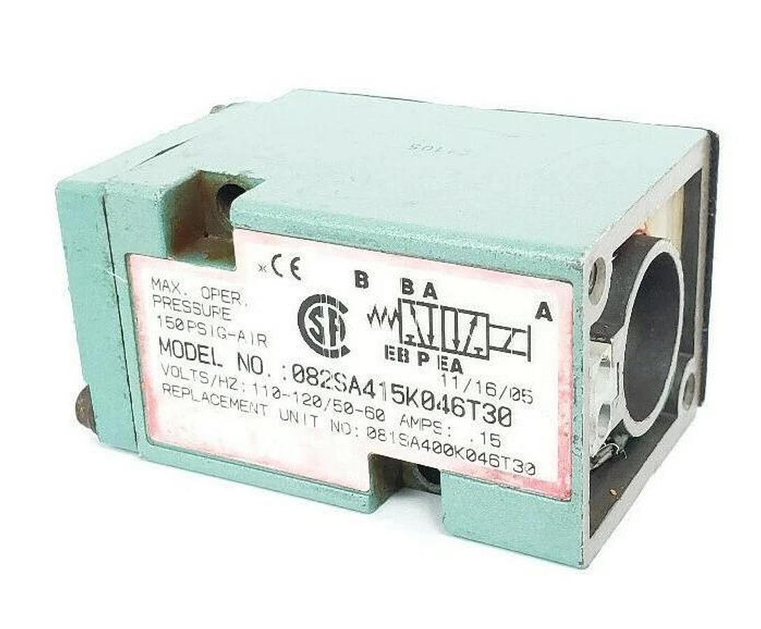Used NUMATICS 082SA415K046T30 SOLENOID VALVE (INCOMPLETE)