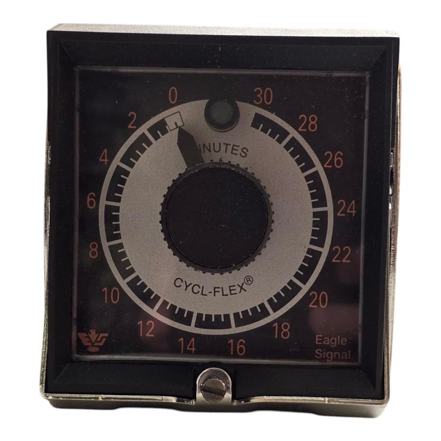 Used Danaher Eagle Signal HP55A6 | HP5 Cycl-Flex Reset Timer 0-30min 120VAC NSMP