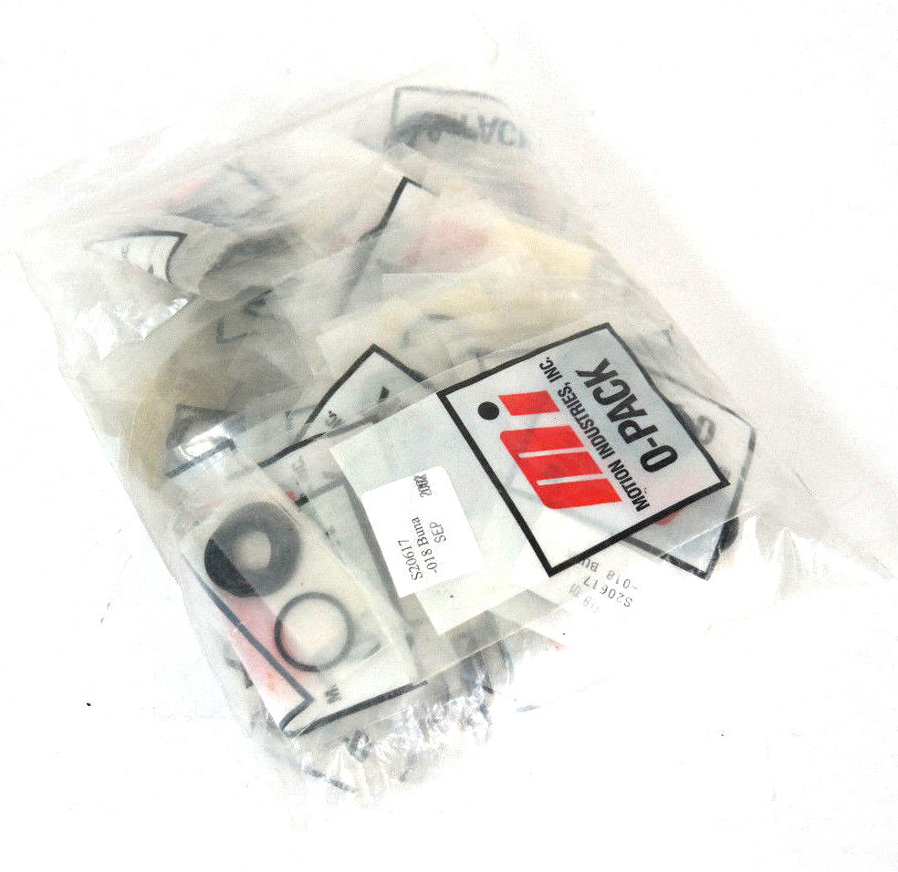 Used LOT OF 48 NEW MOTION INDUSTRIES S20617 018 BUNA O-PACKS