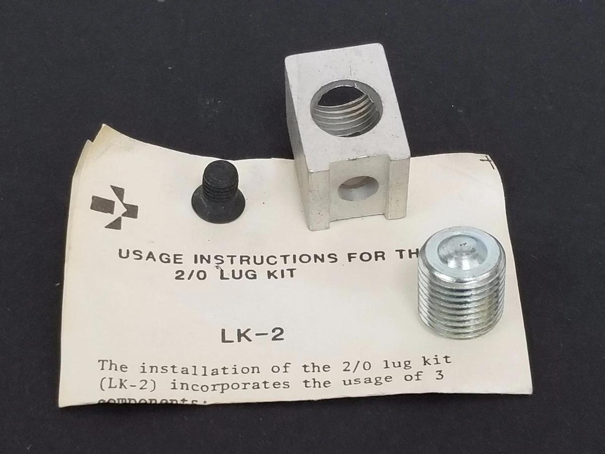 Used NEW GOULD MODICON LK-2 LUG KITS LK2 2/0