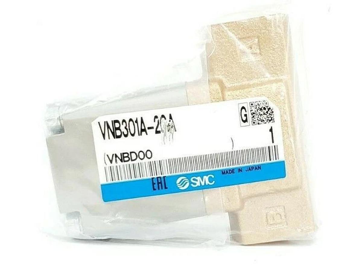NEW SMC VNB301A-20A PNEUMATIC PROCESS VALVE, 1N1-18, 2-WAY, VNBD00, VNB301A20A